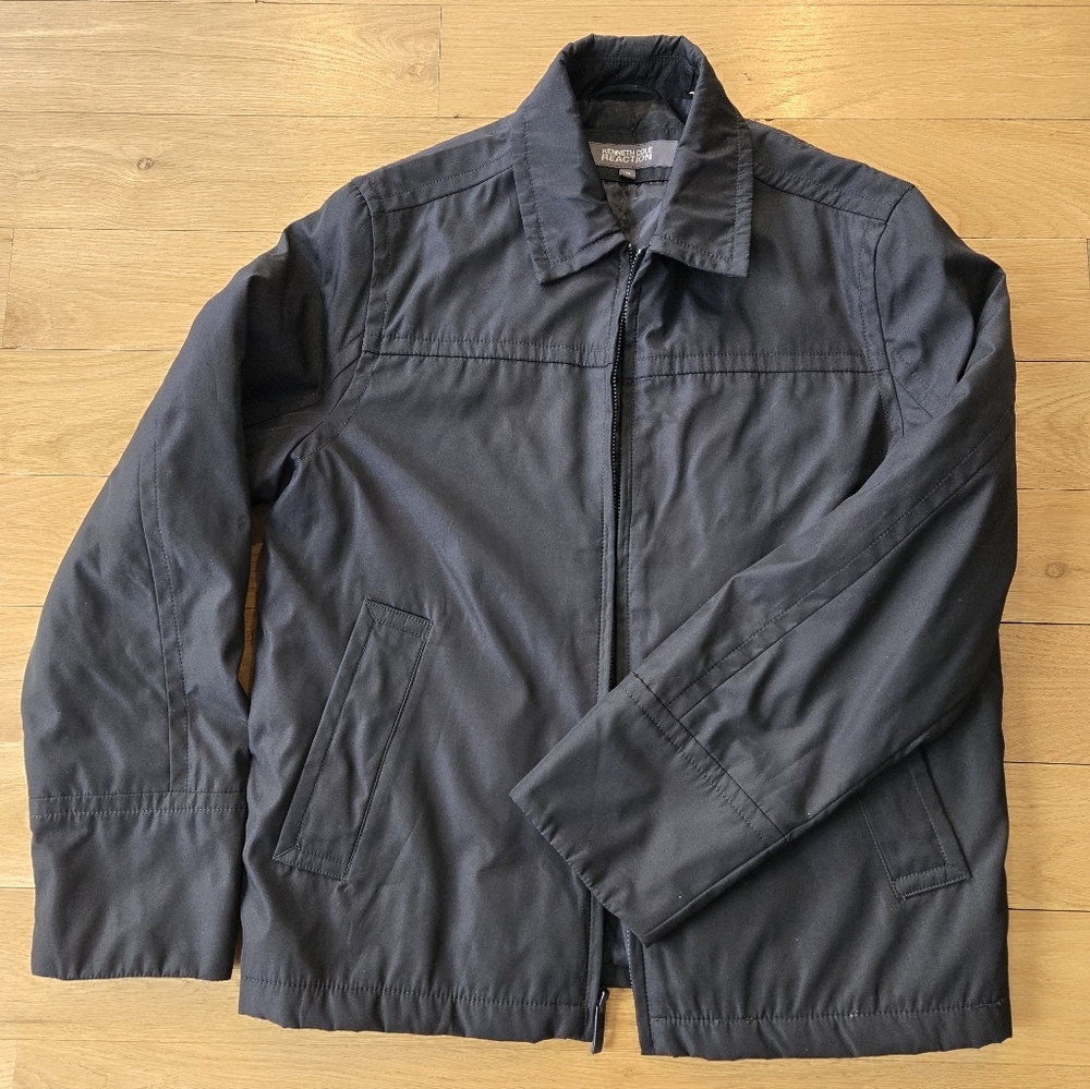 Men's Kenneth Cole Nylon Jacket Black Sz M